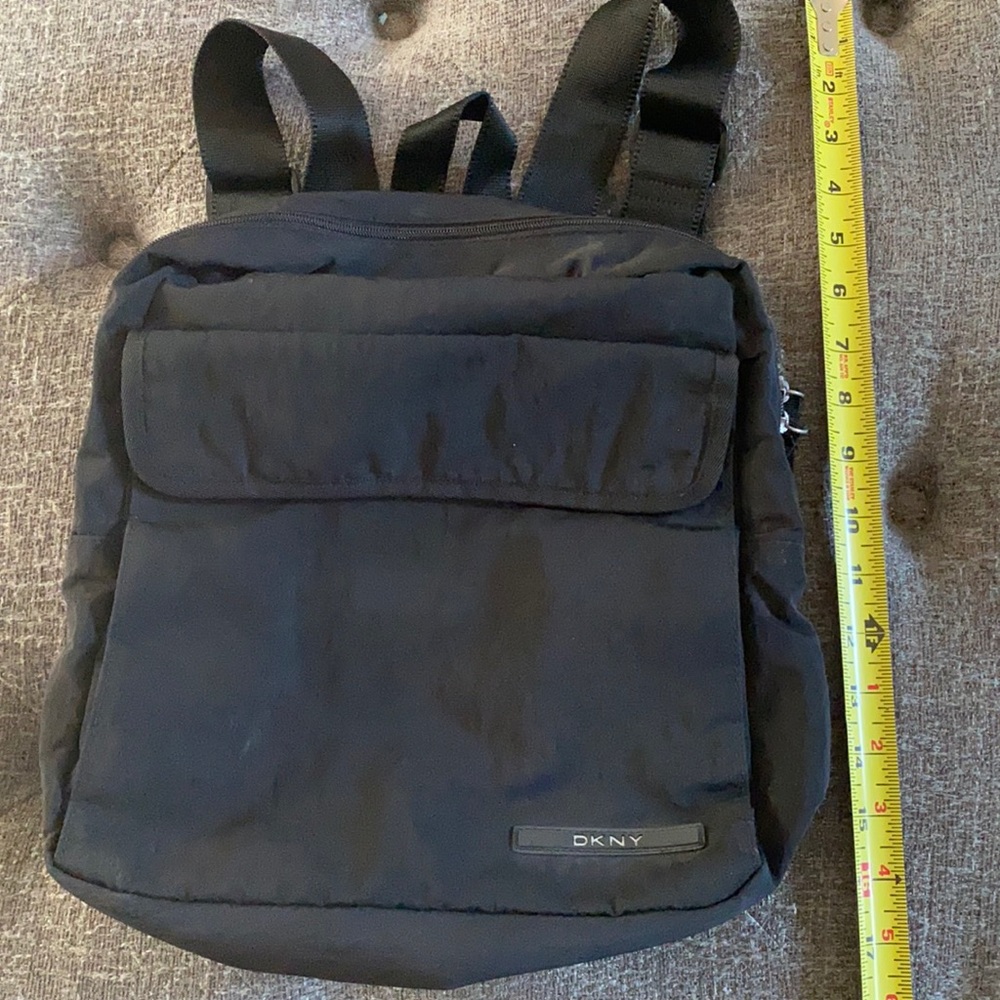 DKNY backpack/ bookbag / book bag : black
